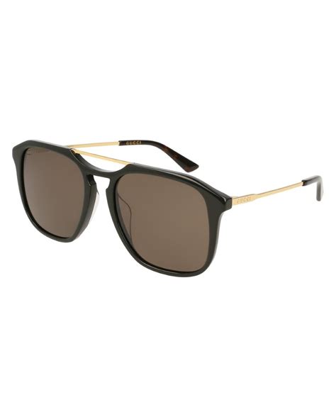 gucci óculos de sol homem|GUCCI EYEWEAR .